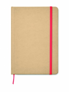 Logo trade promotional item photo of: A5 recycled notebook 80 lined