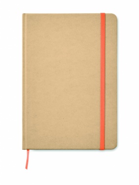 Logo trade advertising products image of: A5 recycled notebook 80 lined