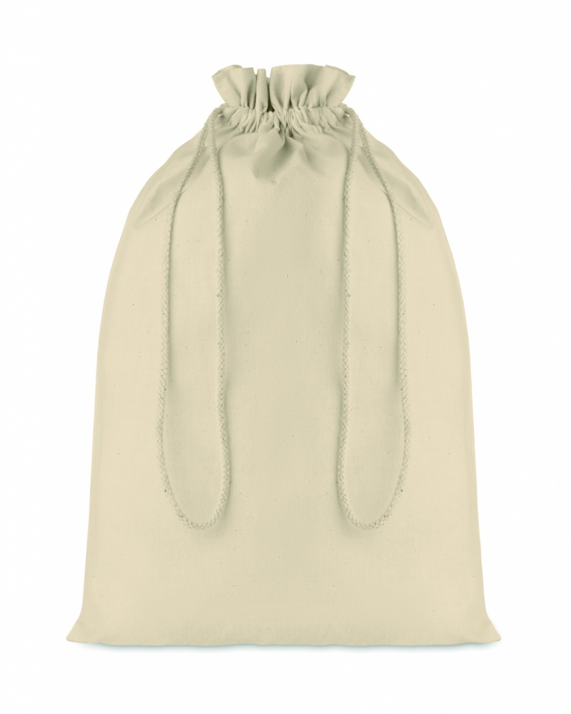 Logo trade promotional items picture of: Large Cotton draw cord bag 30 x 47 cm