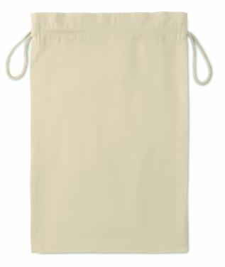 Logotrade promotional items photo of: Large Cotton draw cord bag 30 x 47 cm