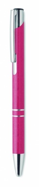 Logotrade promotional product image of: Wheat Straw/ABS push type pen
