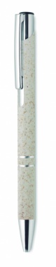 Logotrade promotional product image of: Wheat Straw/ABS push type pen