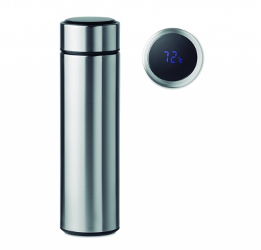 Logotrade advertising products photo of: Bottle with touch thermometer
