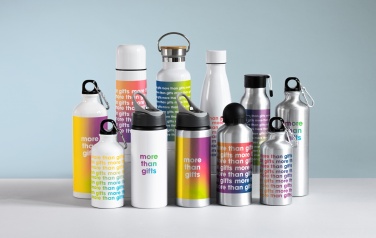 Logo trade corporate gift photo of: 400 ml aluminium bottle