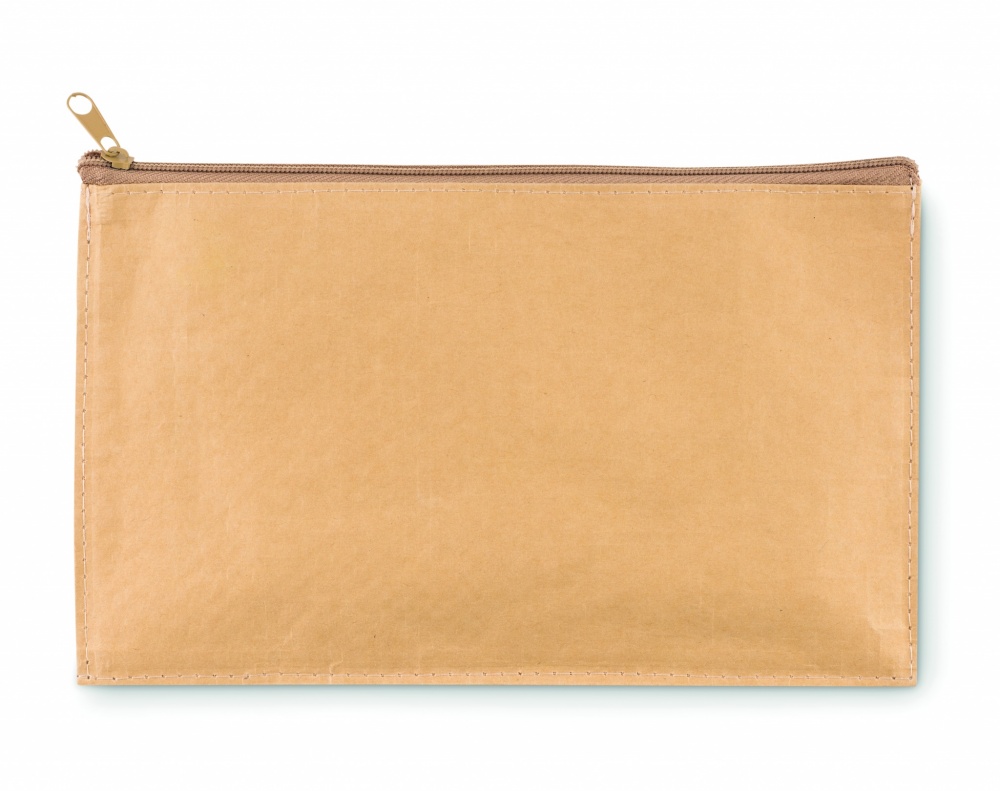 Logo trade promotional giveaway photo of: Woven paper pencil case
