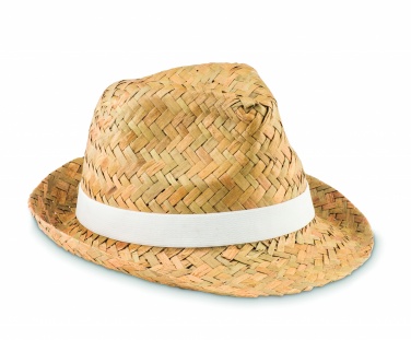 Logo trade promotional merchandise image of: Natural straw hat