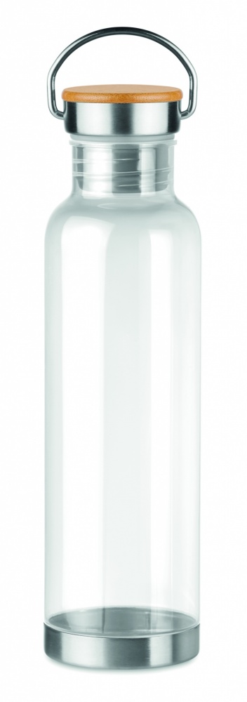 Logotrade advertising product image of: Tritan 800ml bottle bamboo top
