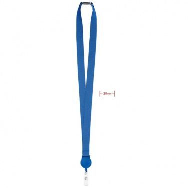 Logotrade promotional giveaway picture of: Lanyard retractable clip