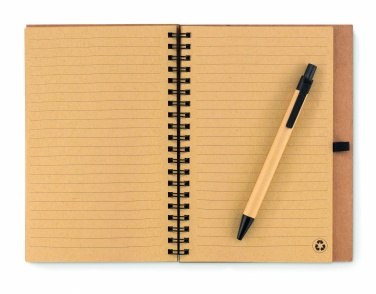 Logotrade promotional items photo of: Cork notebook with pen