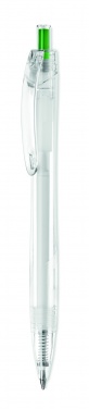 Logo trade promotional merchandise image of: RPET push ball pen