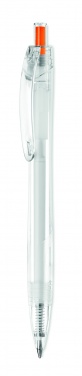 Logo trade promotional gifts picture of: RPET push ball pen