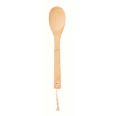 Logo trade business gifts image of: Spoon salad bamboo