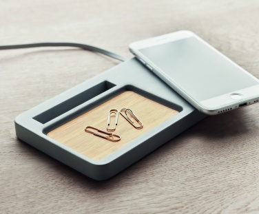 Logotrade promotional item picture of: Wireless charging organizer10W