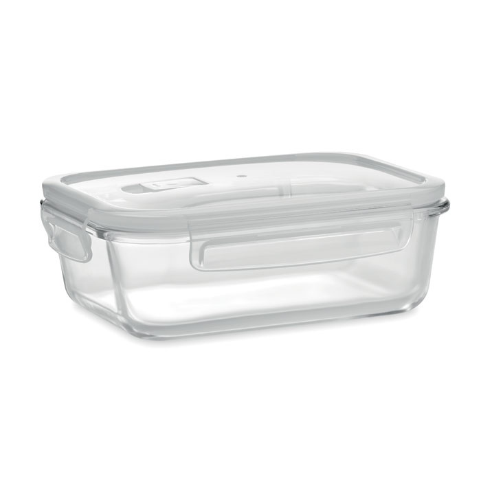 Logotrade promotional merchandise image of: Glass lunchbox & PP lid 900ml