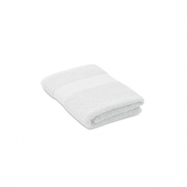 Logo trade promotional gifts image of: Towel organic cotton 100x50cm
