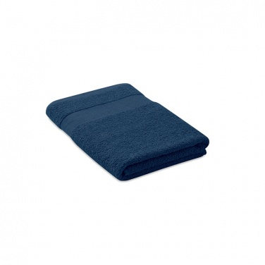 Logo trade promotional giveaways image of: Towel organic cotton 140x70cm