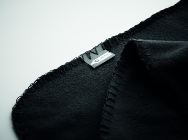 Logo trade promotional giveaway photo of: RPET fleece travel blanket