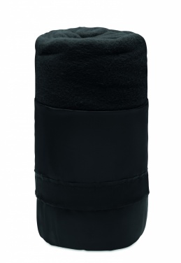 Logo trade advertising product photo of: RPET fleece travel blanket