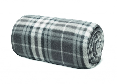 Logo trade promotional gift photo of: RPET fleece travel blanket