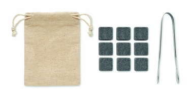 Logotrade promotional item picture of: 9 stone ice cubes in box