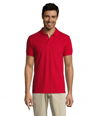 Logo trade promotional giveaways image of: PRIME MEN POLO 200gr