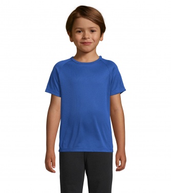 Logo trade promotional gifts image of: SPORTY KIDS T-SHIRT SPORT