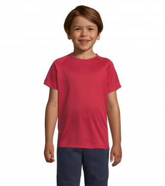 Logo trade promotional products image of: SPORTY KIDS T-SHIRT SPORT