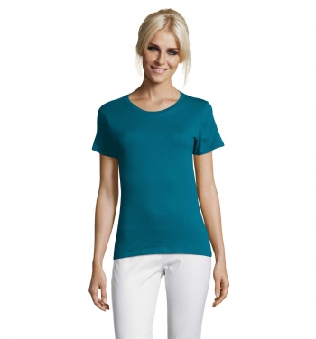 Logo trade promotional merchandise image of: REGENT WOMEN T-SHIRT 150g
