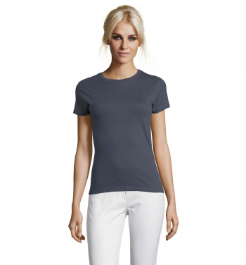 Logo trade promotional gifts image of: REGENT WOMEN T-SHIRT 150g