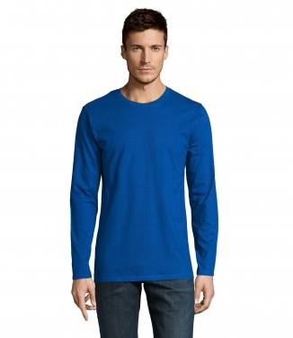 Logo trade promotional merchandise photo of: IMPERIAL LSL MEN T-Shirt190