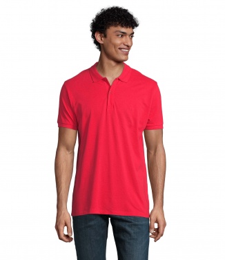 Logo trade business gifts image of: PLANET MEN Polo 170g