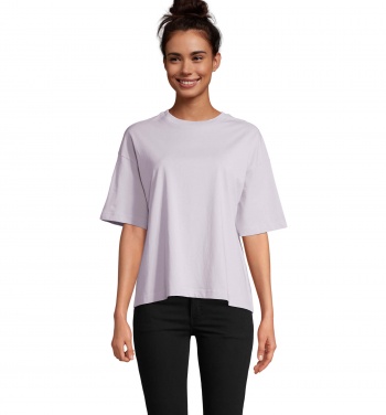 Logo trade promotional products image of: BOXY WOMEN OVERSIZE T-SHIRT