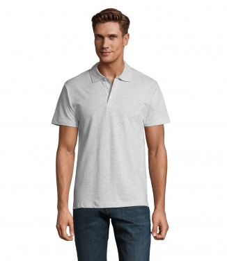 Logo trade promotional giveaways picture of: SPRING II MEN Polo 210g
