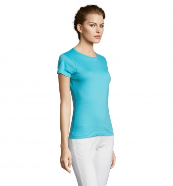 Logo trade advertising products picture of: MISS WOMEN T-SHIRT 150g