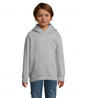 Logo trade business gifts image of: SLAM KIDS Hoodie Sweater