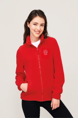 Logo trade advertising products picture of: NORTH WOMEN ZIPPED FLEECE