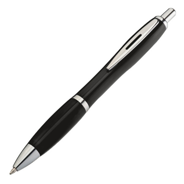 Logo trade corporate gifts image of: Plastic ballpen WLADIWOSTOCK