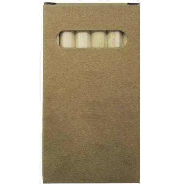 Logo trade promotional merchandise photo of: Wooden crayons MINNIE