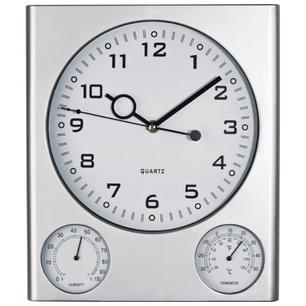 Logo trade corporate gift photo of: Plastic wall clock DEN HAAG