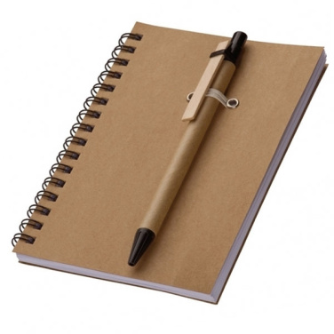 Logo trade corporate gift photo of: A6 ECO Notepad KEYSTONE