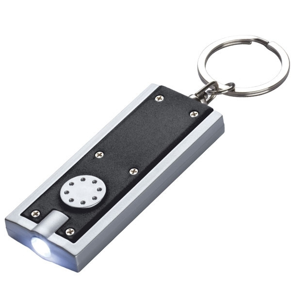 Logo trade promotional giveaways image of: Keyring LED BATH