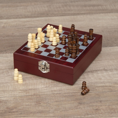 Logotrade advertising products photo of: Chess wine set SAN GIMIGNANO