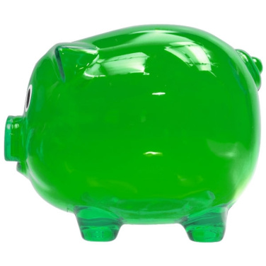 Logo trade promotional merchandise picture of: Piggy bank LEICESTER