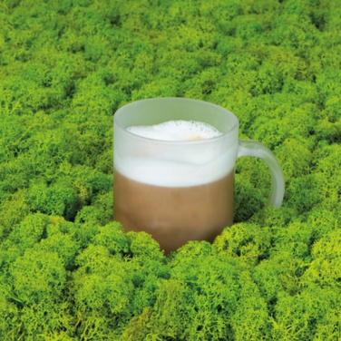 Logotrade corporate gift image of: Glass coffee mug GENEVA 300 ml