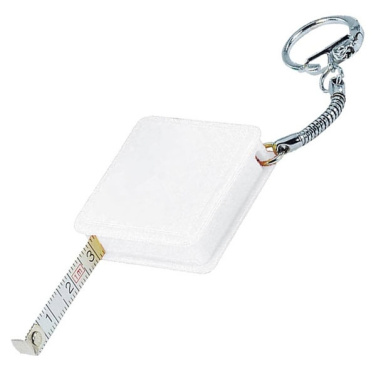Logo trade promotional merchandise photo of: Steel measuring tape ABERDEEN