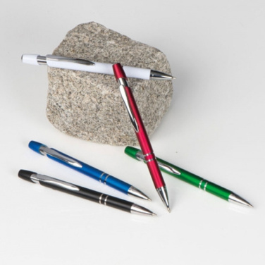 Logo trade promotional gift photo of: Plastic ballpen EPPING