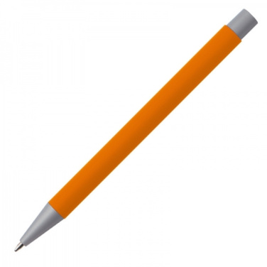 Logo trade promotional merchandise picture of: Metal ballpen soft touch ABU DHABI