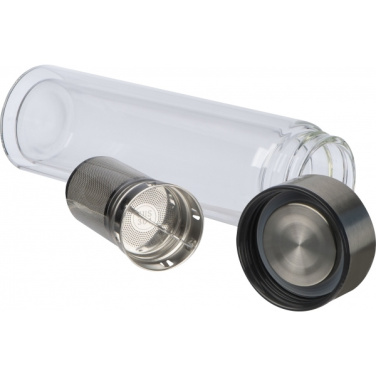 Logo trade advertising products picture of: Thermal flask KARLSTAD 400 ml