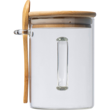 Logo trade promotional products picture of: Glass mug JACKSON 420 ml