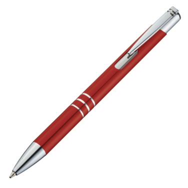 Logo trade promotional product photo of: Metal ballpen ASCOT
